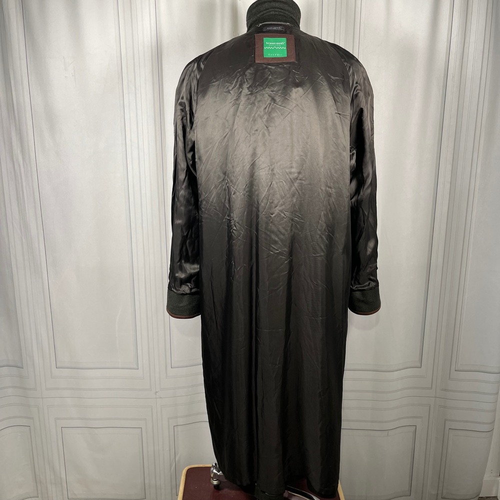 Schneiders Salzburg "Michael" Wool‎ Alpaca Jacket•Leather Trim•Loden Green•US 42 - Picture 11 of 15